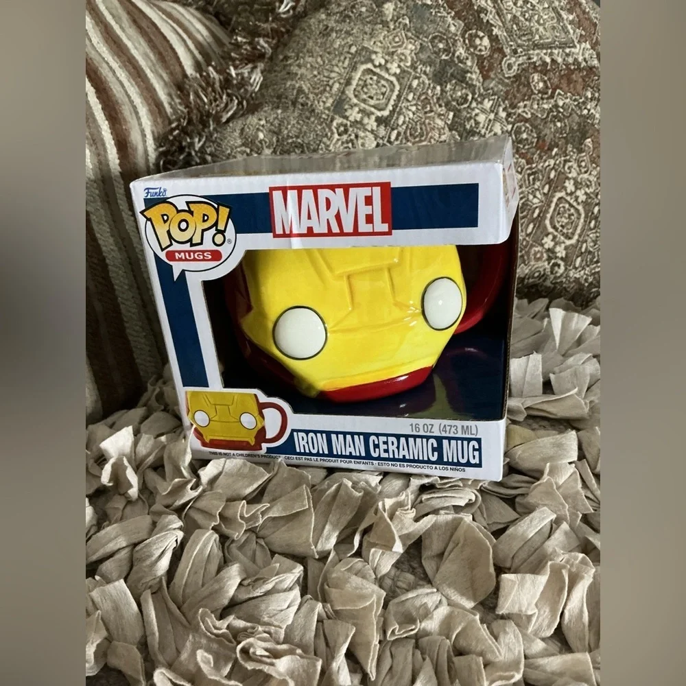 Funko Red and Yellow Coffee Mug Kitchen Accessory